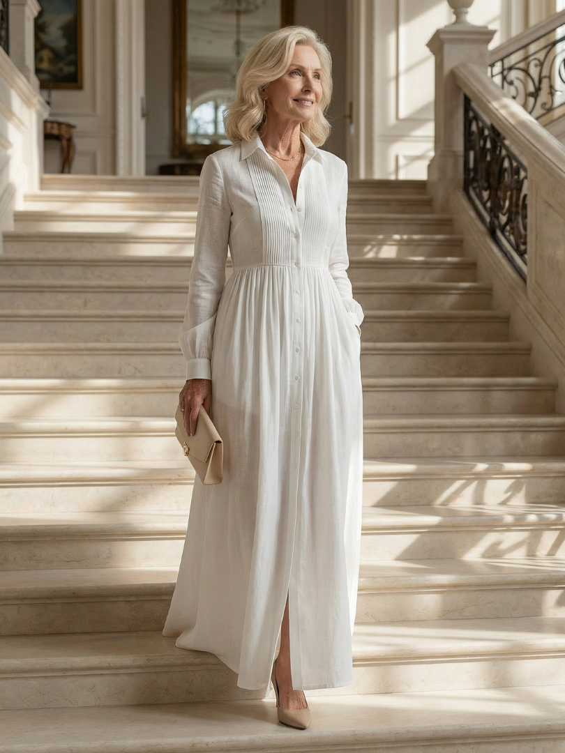Lioren™ | Soft Flow Maxi Dress