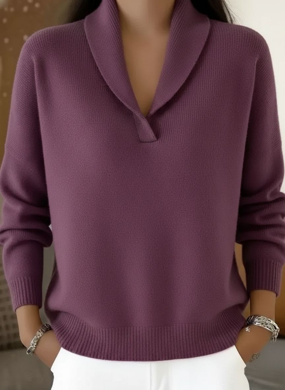Evelyn | V-Neck Sweater