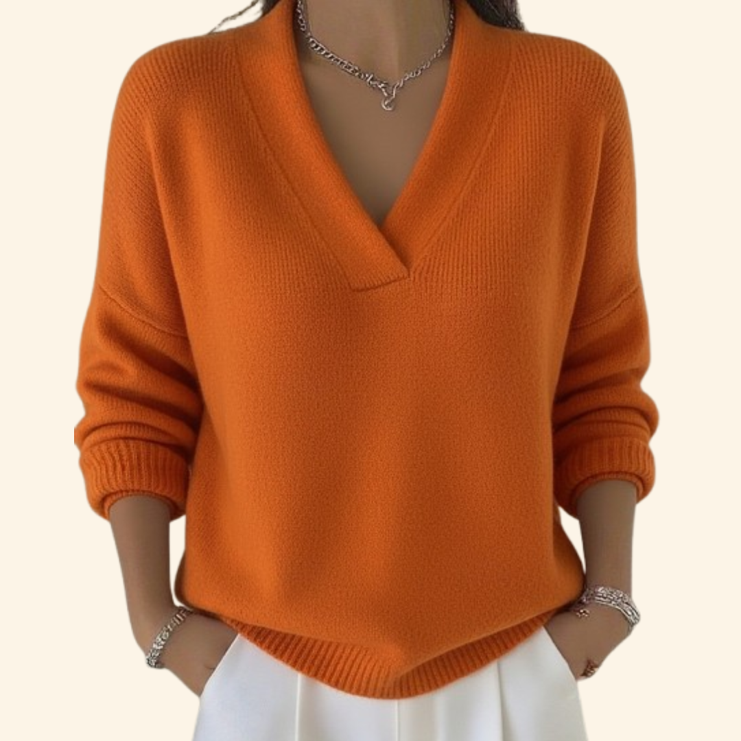 Noor | V-Neck Pullover