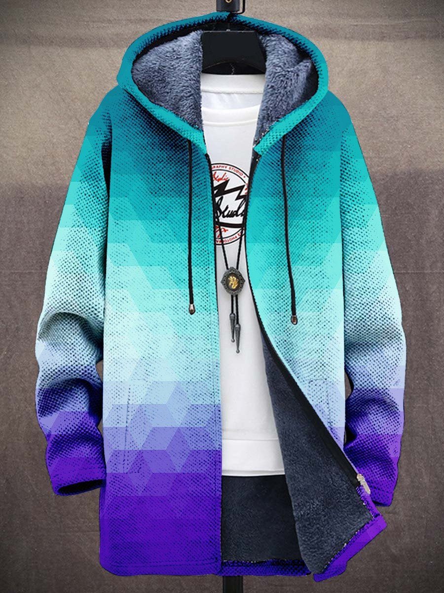 Yindi™ - Luxurious Art-Inspired Zip-Up Hoodie