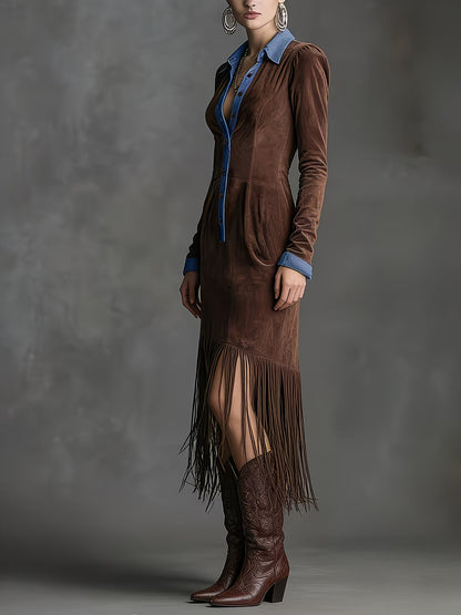 Zara | Vintage Western Style Dress