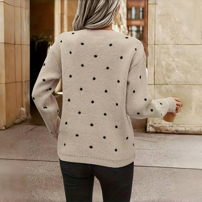 Luna | Polkadot Pullover