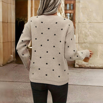 Luna | Polkadot Pullover