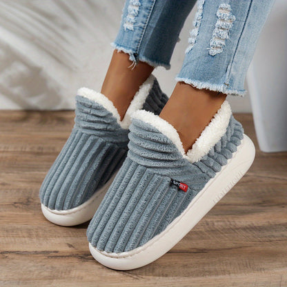 CozyStep Plush House Slippers