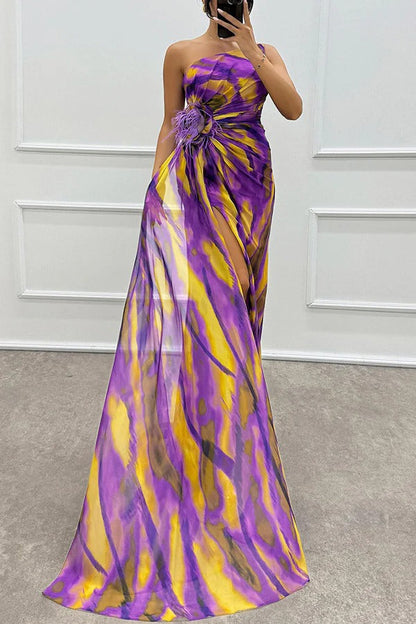 Lorna™ | Vibrant Draped Dress