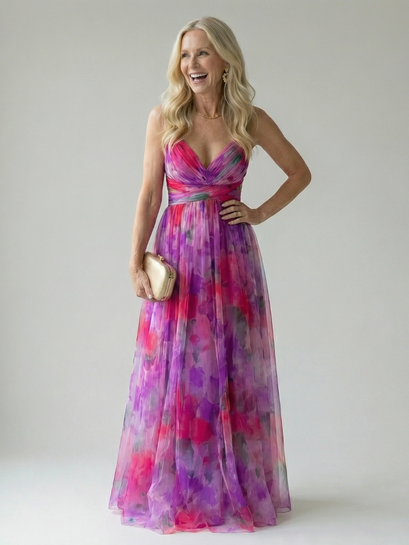 Isel™ | Soft Wrap Maxi Dress