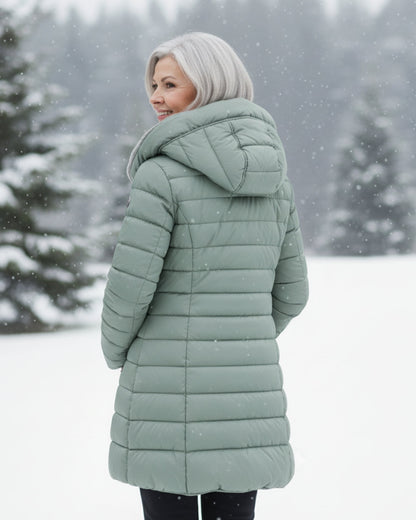 Fleece Lined Puffer Coat