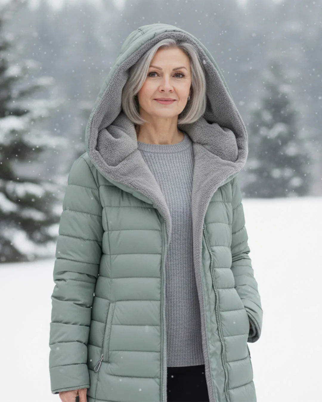Olivia | Quilted Winter Coat