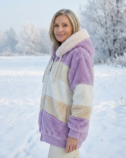 Coloured Plush Jacket