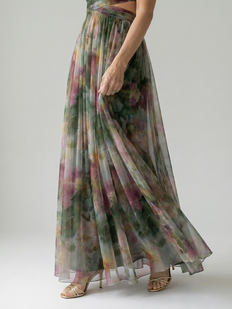Isel™ | Soft Wrap Maxi Dress