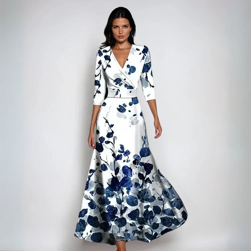EMILIA | Elegant and Versatile Floral Dress