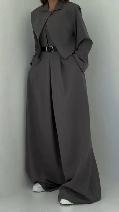 Eclat™ | Women's Bustier + Jacket Set – Elegant & Trendy Style
