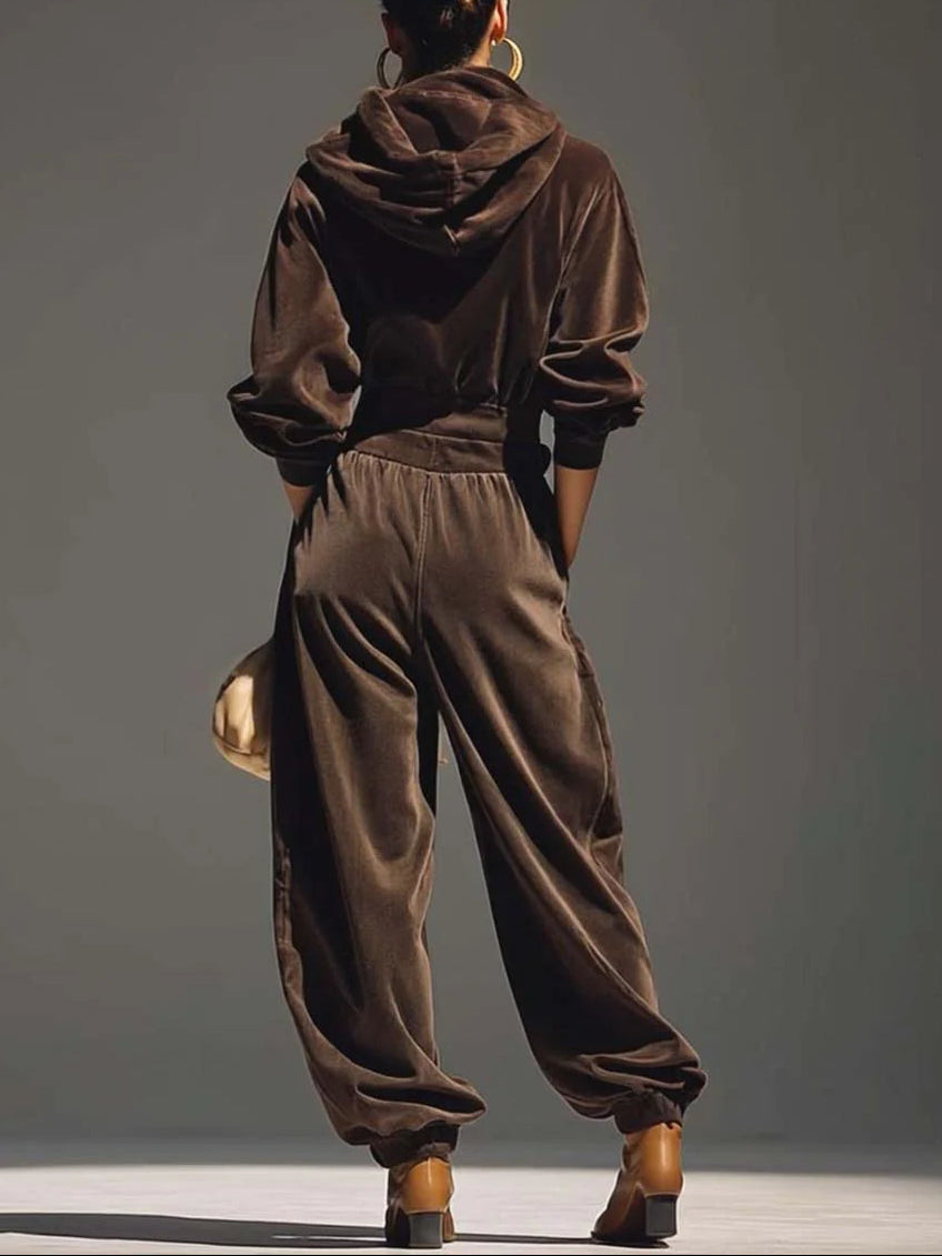 Solenne – loose velvet set