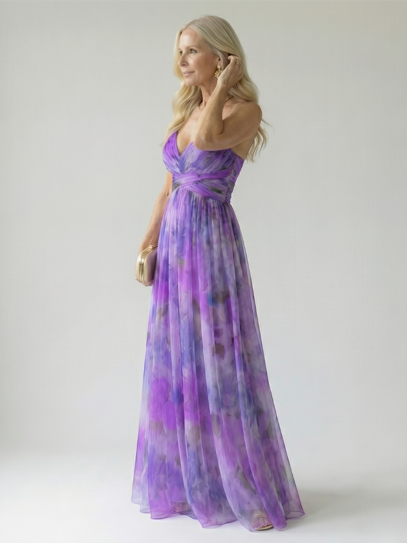 Isel™ | Soft Wrap Maxi Dress