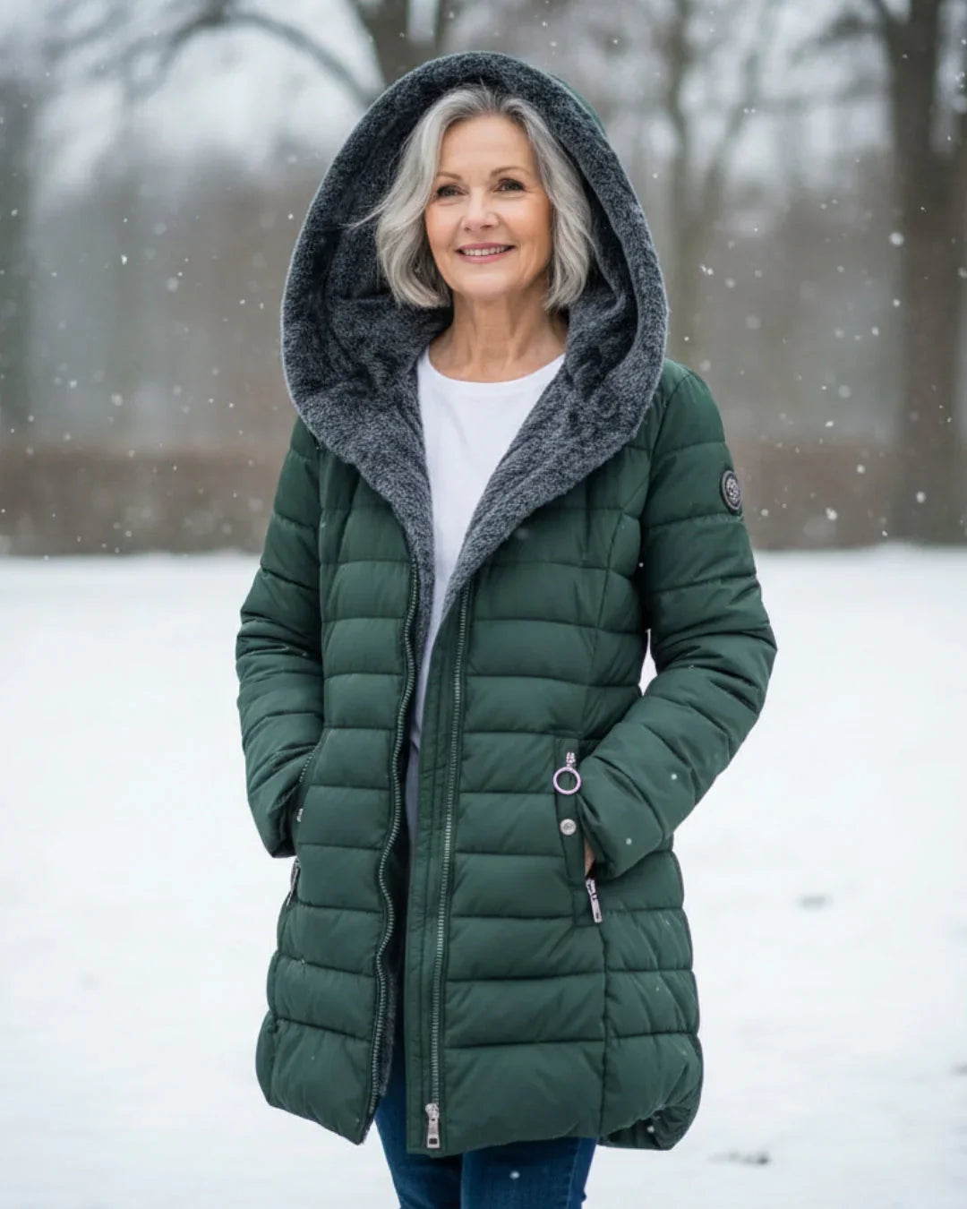Olivia | Quilted Winter Coat