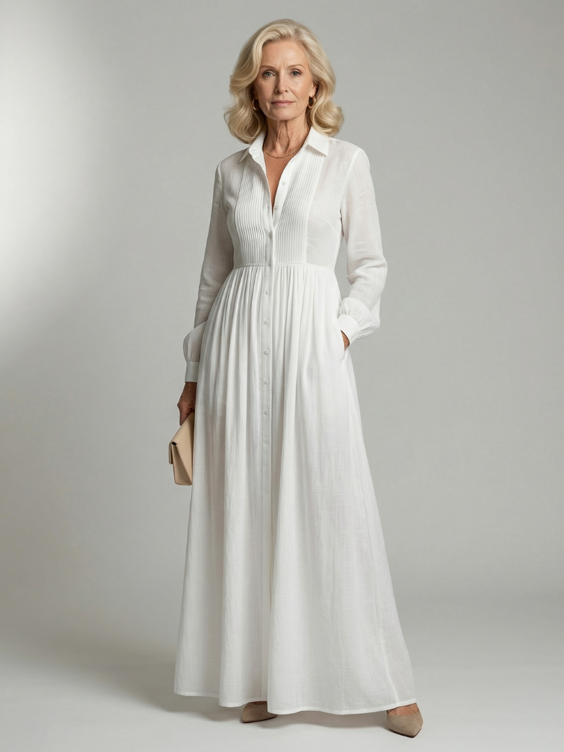 Lioren™ | Soft Flow Maxi Dress