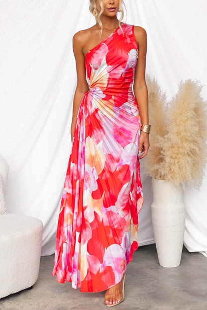Celeste™ | Vibrant Tropical Evening Dress