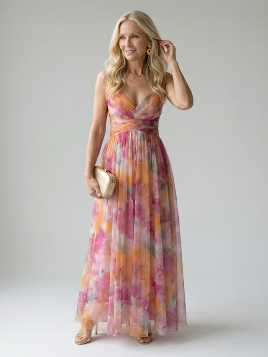 Isel™ | Soft Wrap Maxi Dress