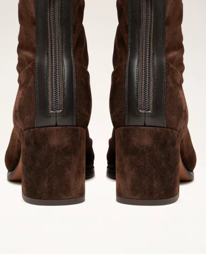 Victoria - Square Toe Heeled Boots