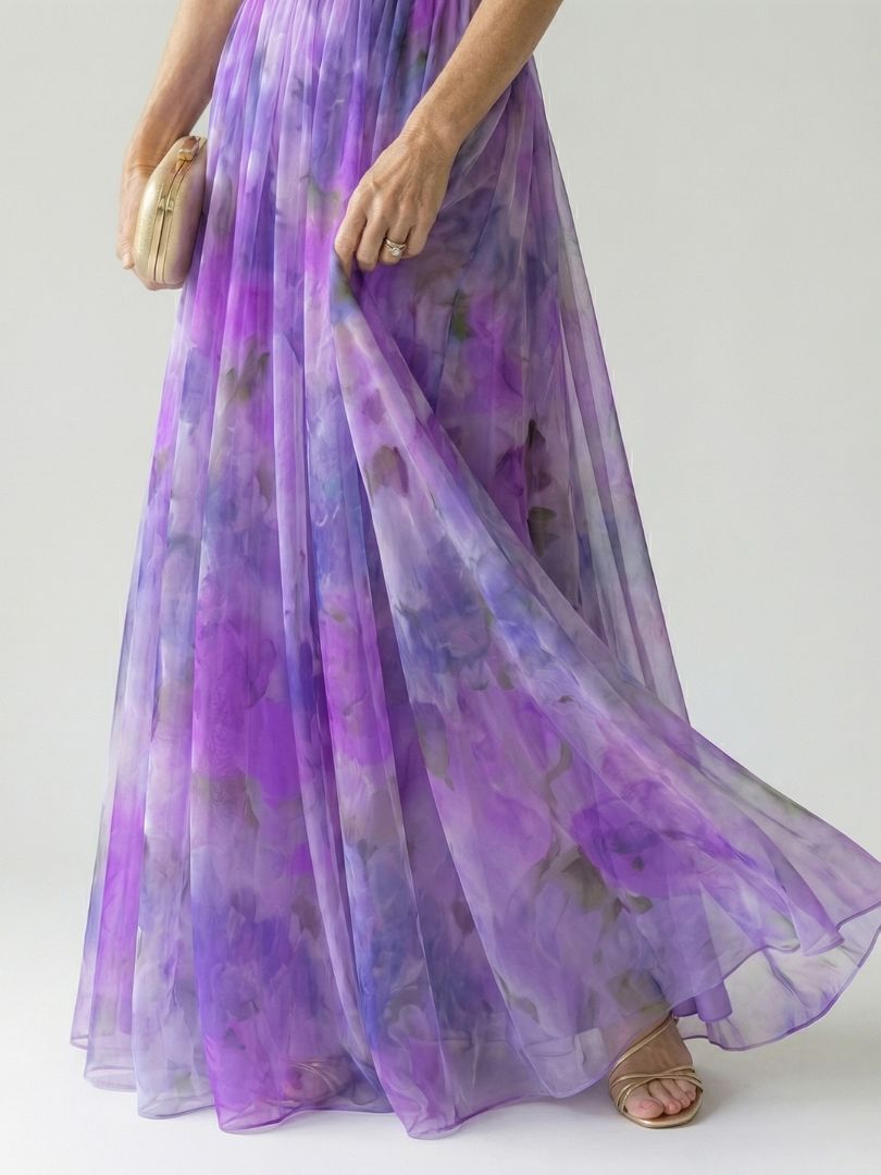 Isel™ | Soft Wrap Maxi Dress