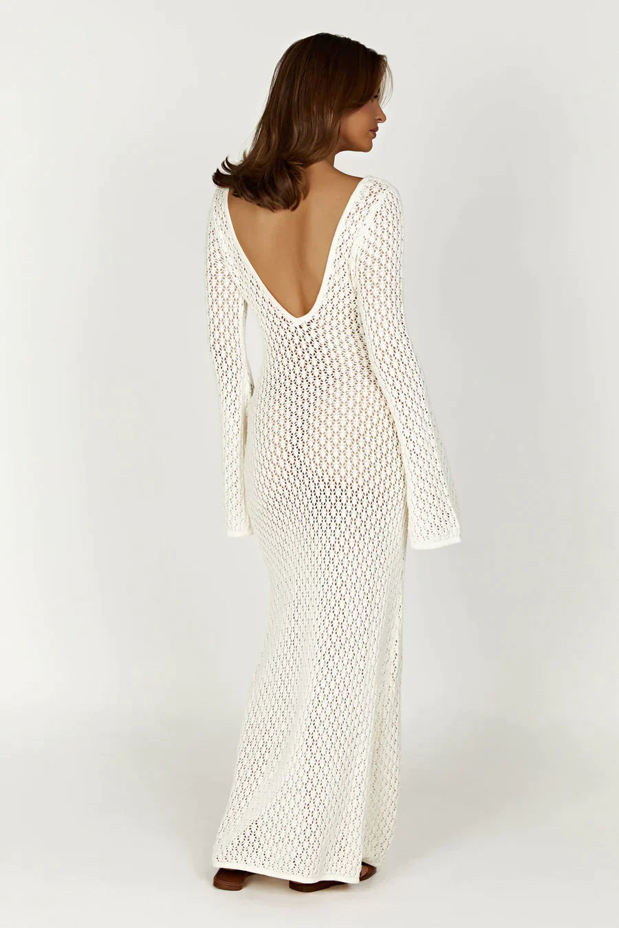 Riviera Crocheted Maxi Dress