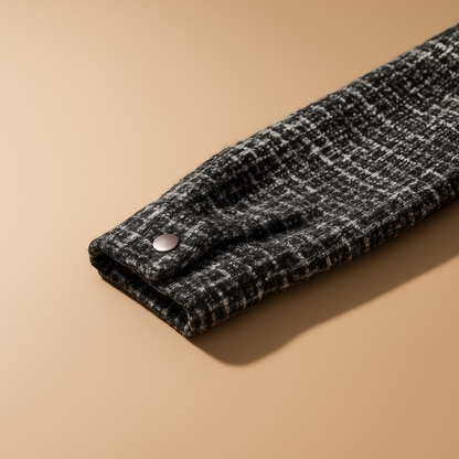 Houndstooth Tweed Shacket