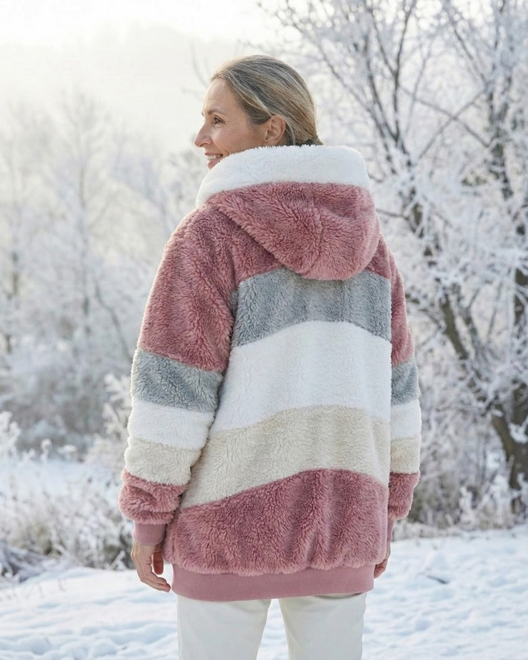 Coloured Plush Jacket