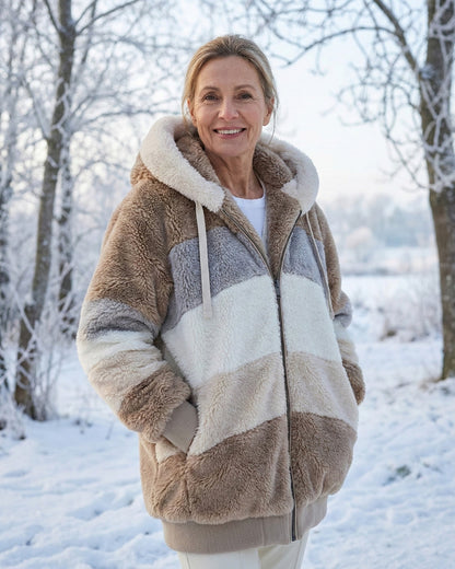 Coloured Plush Jacket