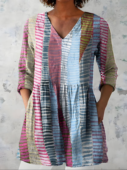 Willow| Long Blouse with V-Neck