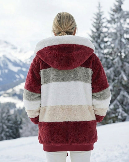 Coloured Plush Jacket