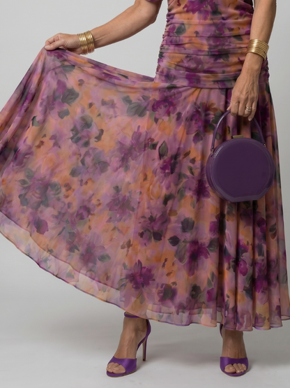 Calen™ | Off Shoulder Flow Midi Dress