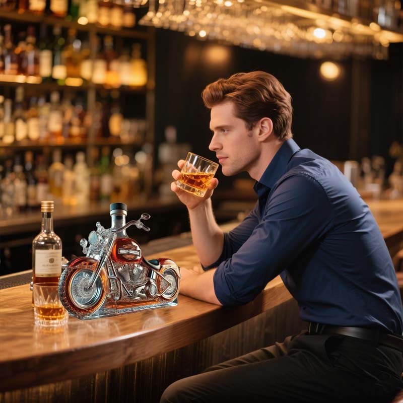 Limited Edition - Harley Whisky Bottle