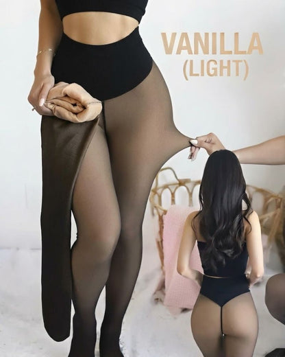 Translucent Fleece Lined Tights