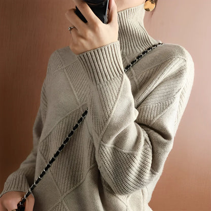 Marcelle | Chunky Roll Neck Sweater