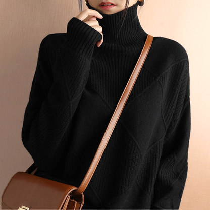 Marcelle | Chunky Roll Neck Sweater