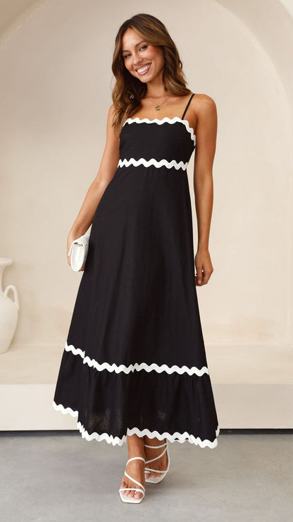 CLARA | LONG DRESS THAT HIGHLIGHTS SUMMER FEMININITY