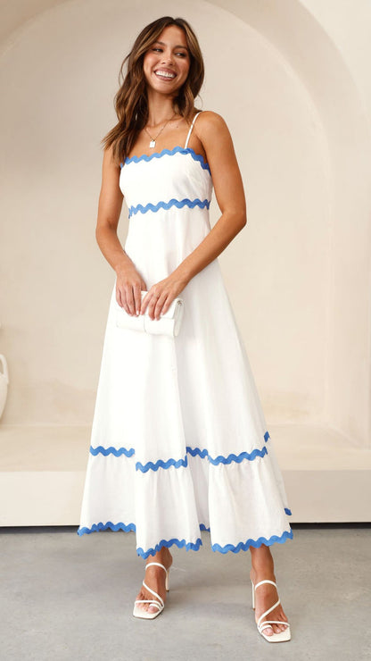 CLARA | LONG DRESS THAT HIGHLIGHTS SUMMER FEMININITY