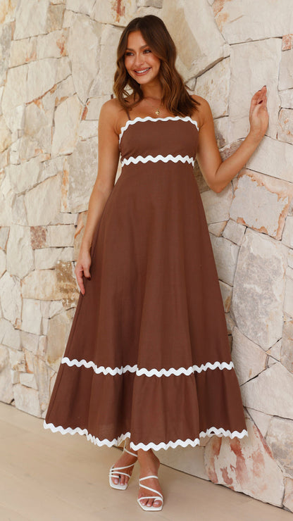CLARA | LONG DRESS THAT HIGHLIGHTS SUMMER FEMININITY