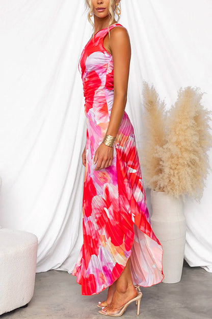 Celeste™ | Vibrant Tropical Evening Dress