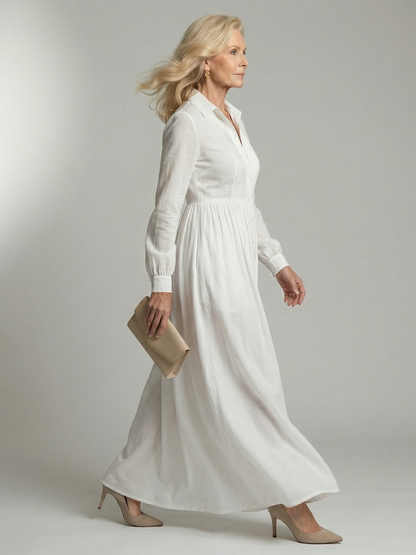 Lioren™ | Soft Flow Maxi Dress