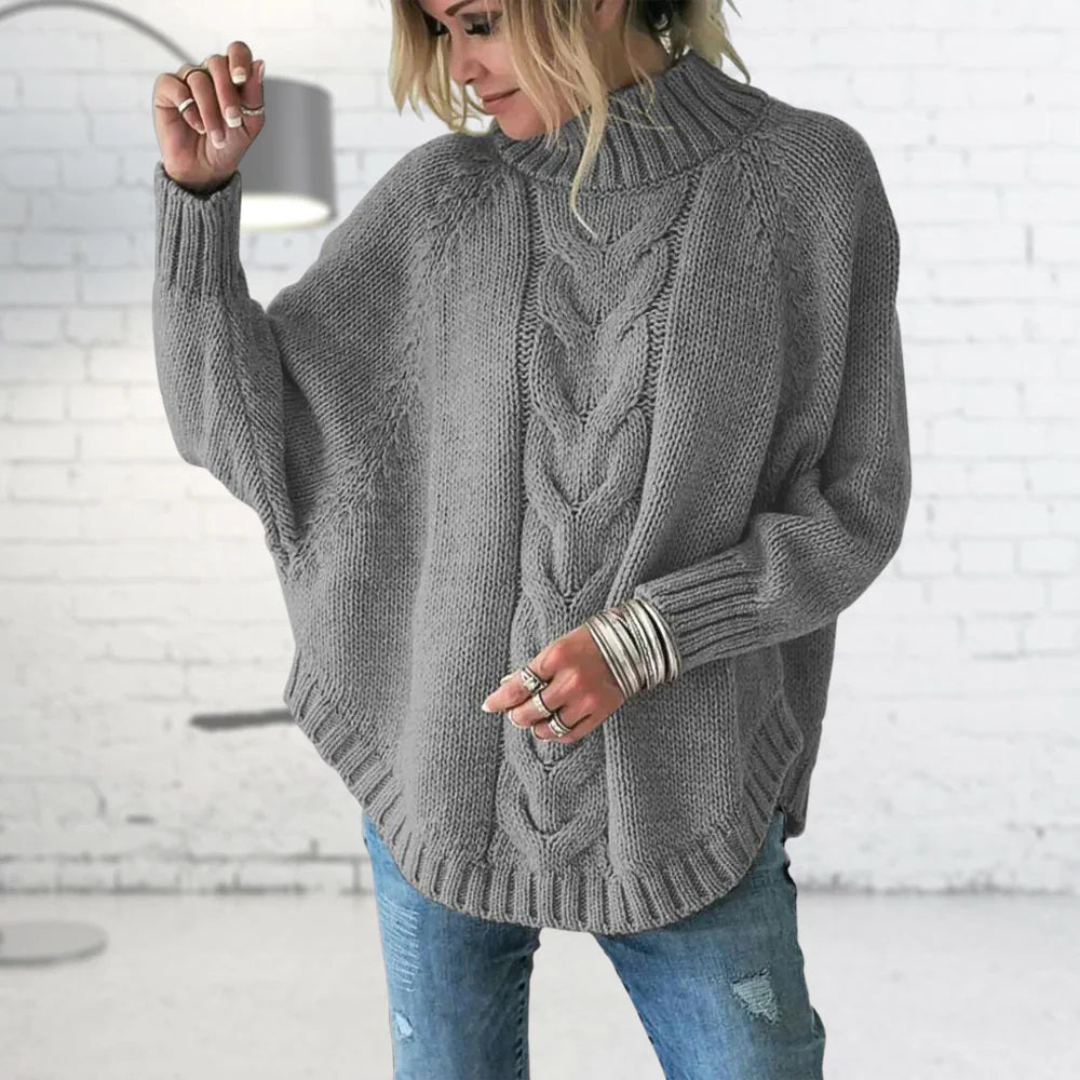 Elysian | Knitted Jumper with Cable Pattern