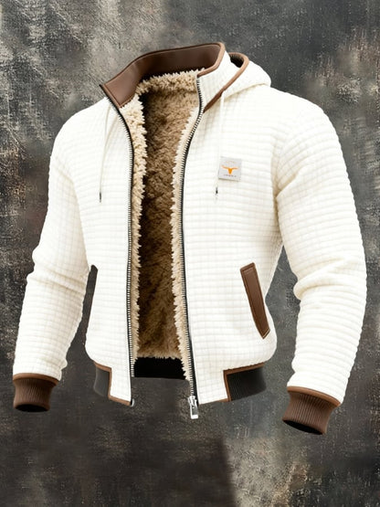 QUILTED FLEECE JACKET