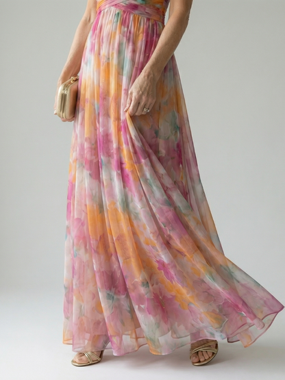 Isel™ | Soft Wrap Maxi Dress