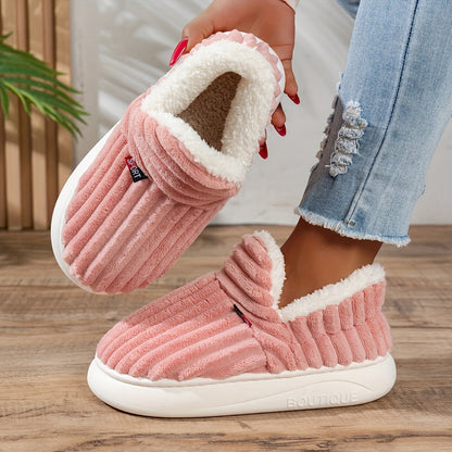 CozyStep Plush House Slippers