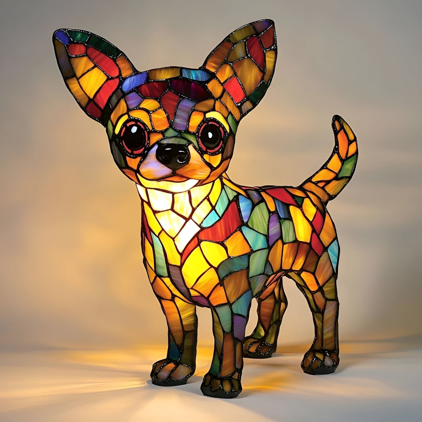 COLORPUP | VIBRANT GLASS DOG