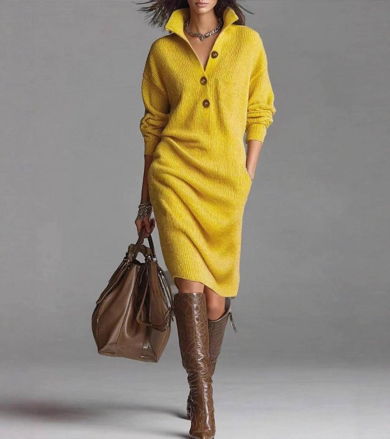 Leonore™ Chic Knit Dress