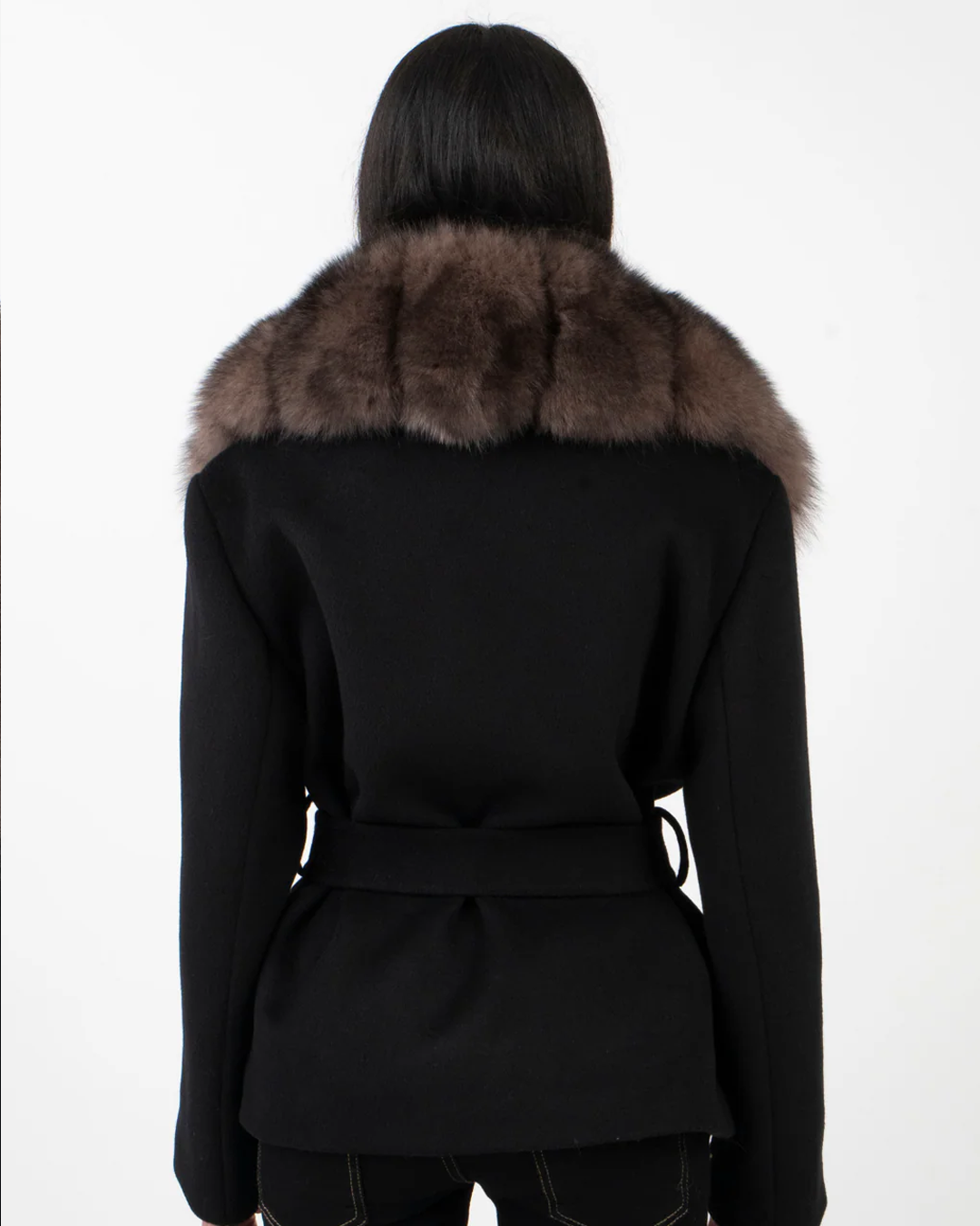 Helene | Faux Fur Collar Jacket