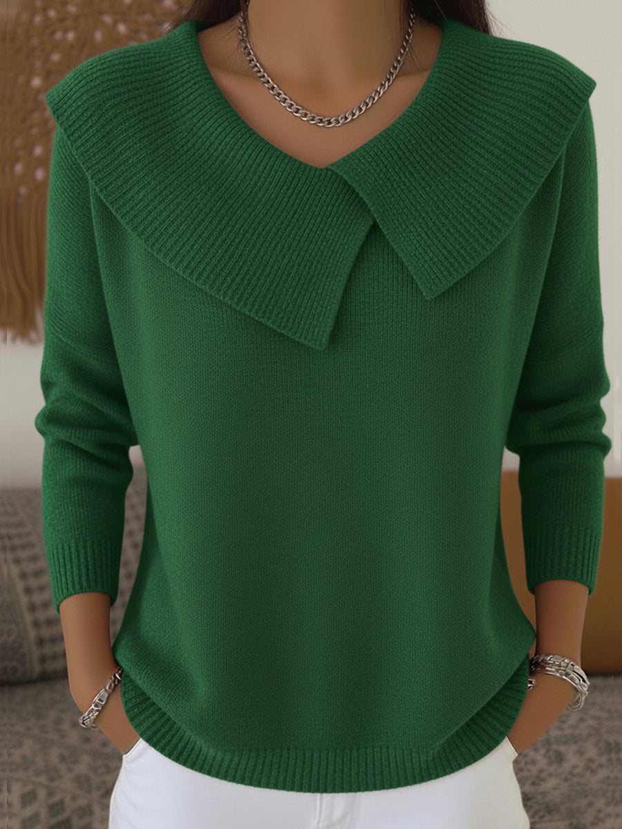 Sophie | Warm Jumper with Soft Collar