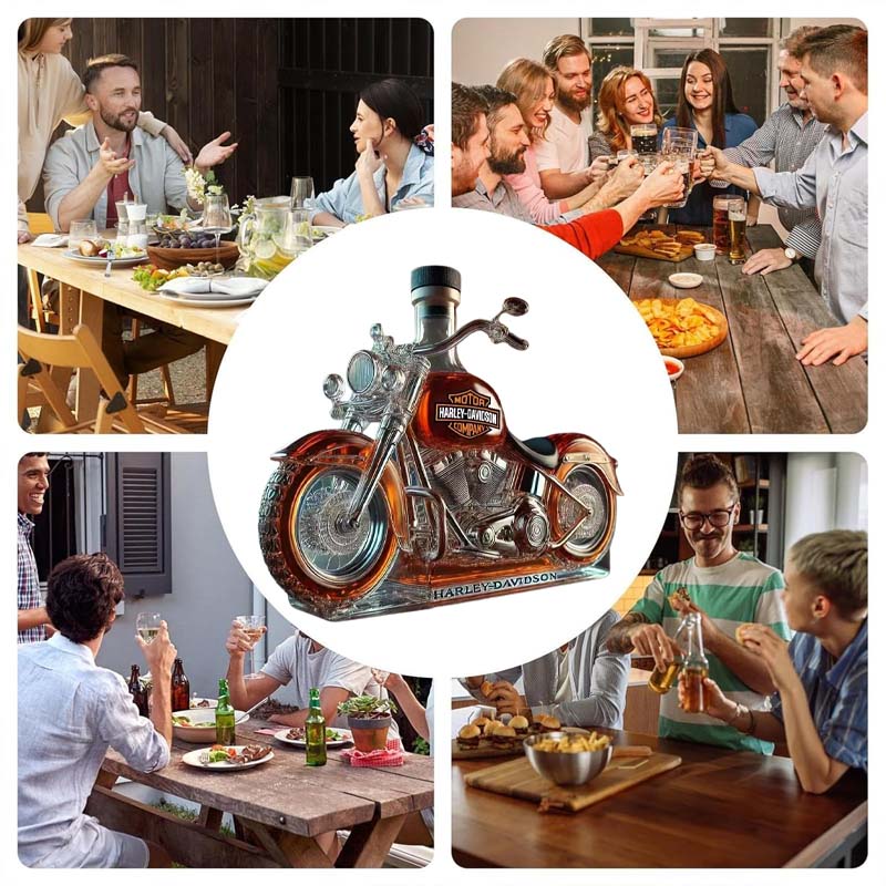 Limited Edition - Harley Whisky Bottle