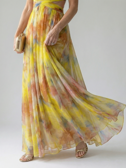 Isel™ | Soft Wrap Maxi Dress